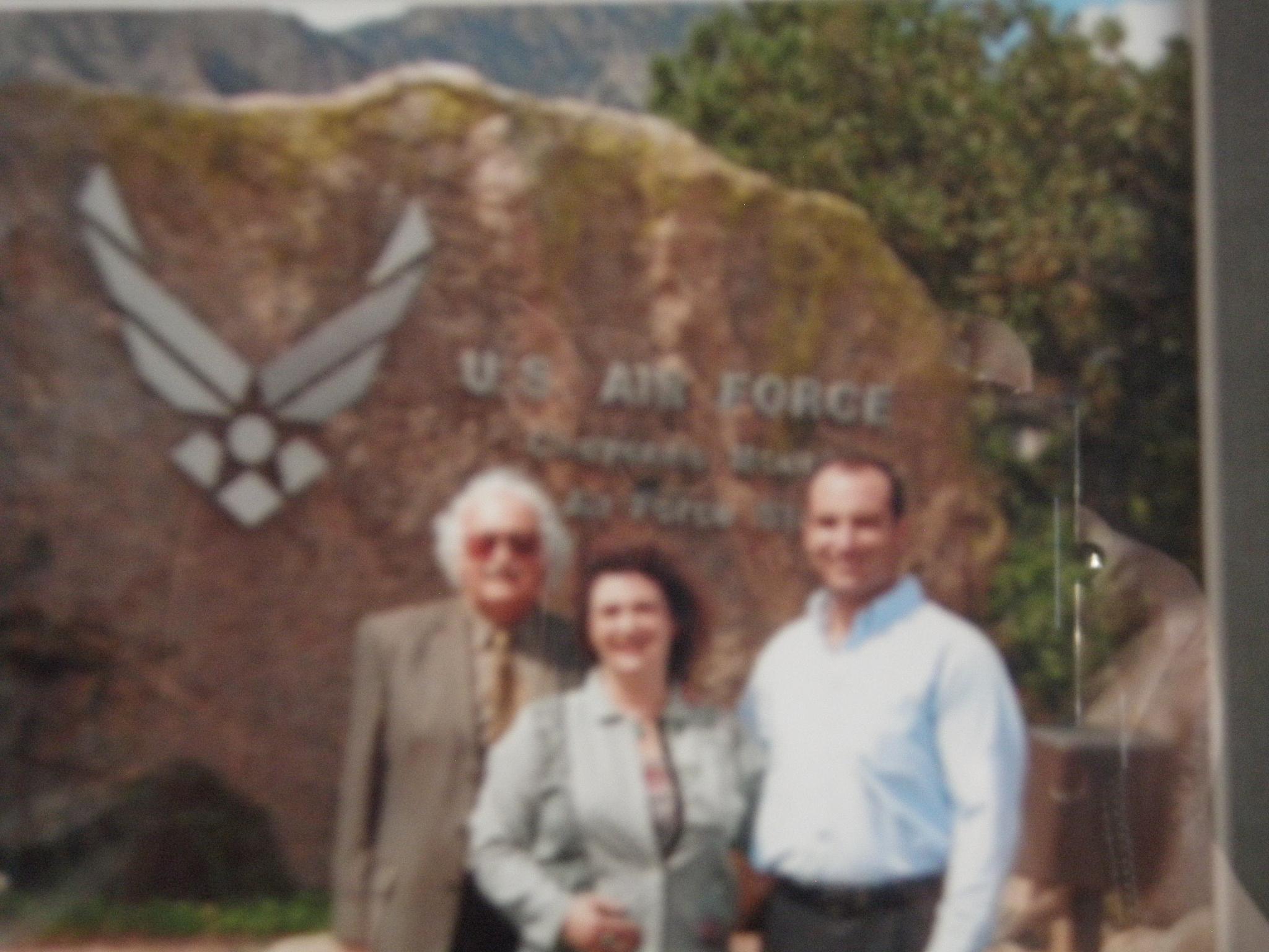 At Peterson's Air Force Base